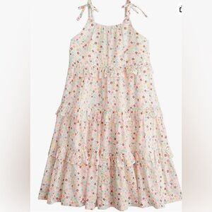 Crewcuts Multicolor Floral Tiered Dress